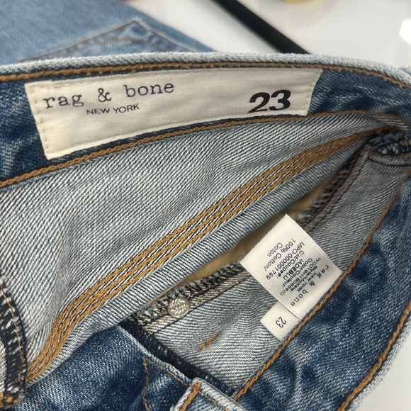 Rag & Bone Blue Denim midi Skirt by Rag & Bone 23 - Picture 6 of 7